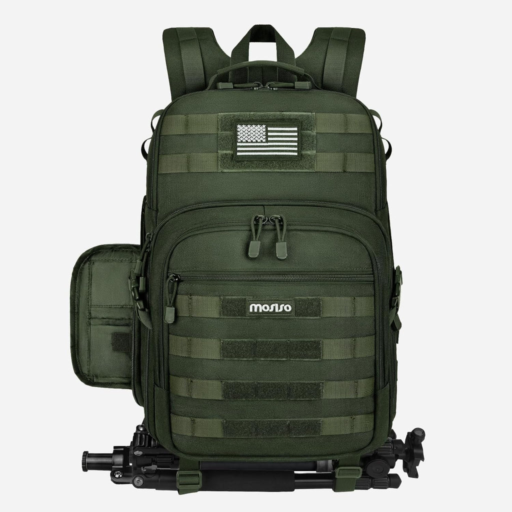 MOSISO Camera Backpack, DSLR/SLR/Mirrorless Tactical Camera Bag Case