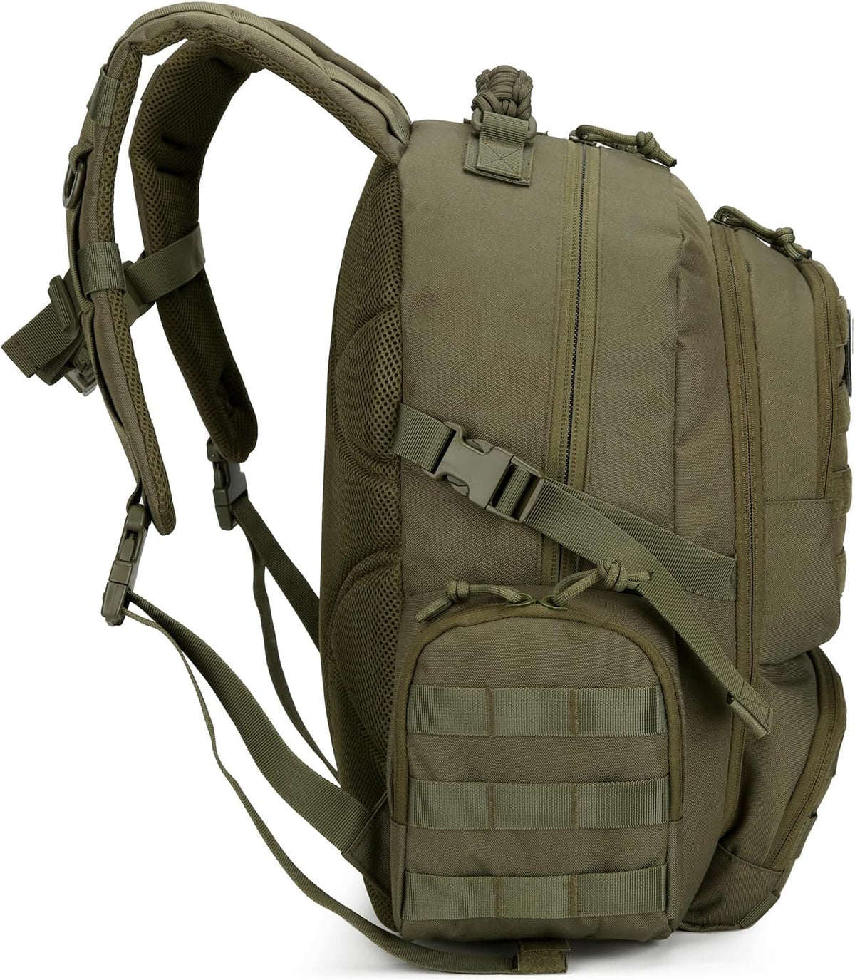 30L Military Tactical Backpack for Men 3 day Assault Pack Molle Daypack Army Hiking Rucksack (Army Green)