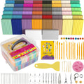 Aestd-ST Polymer Clay Kit 50 Colors, Oven Bake Modeling Clay for Kids