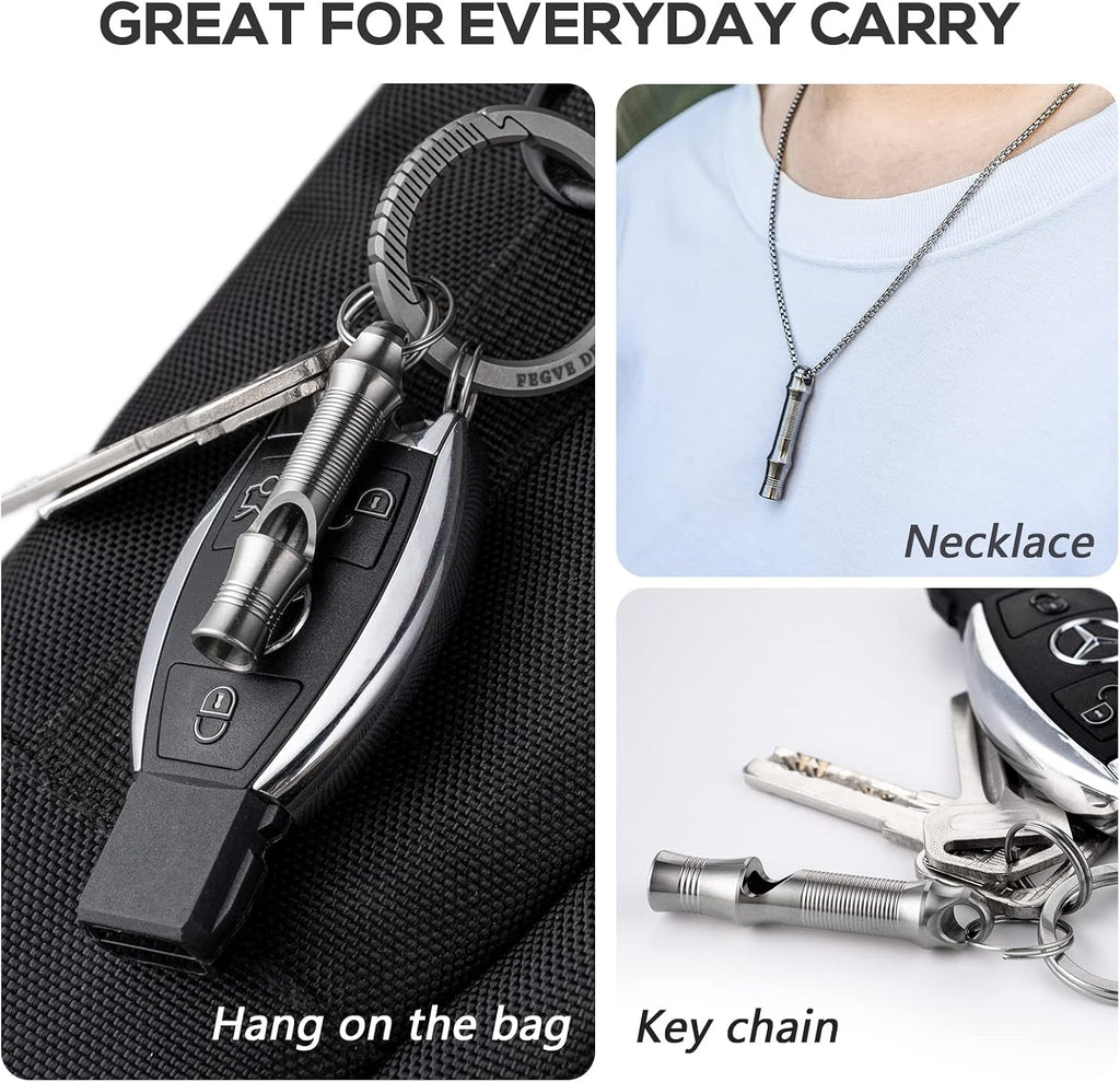 TISUR Titanium Emergency Whistle,Dog Whistle