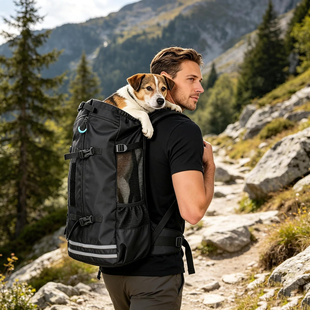 Big Dog Backpack Carrier, Black-L