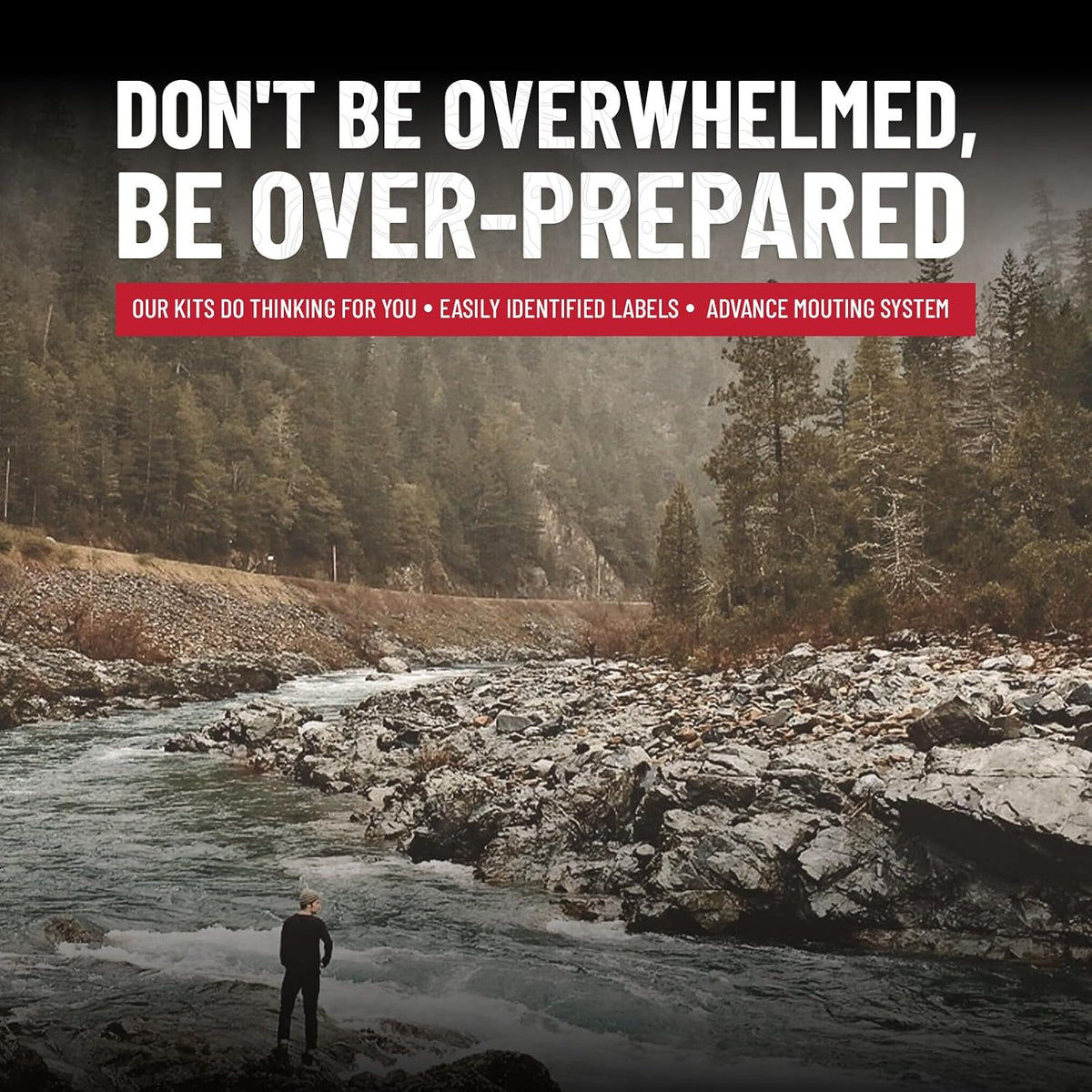 Surviveware Comprehensive Premium Survival First Aid Kit