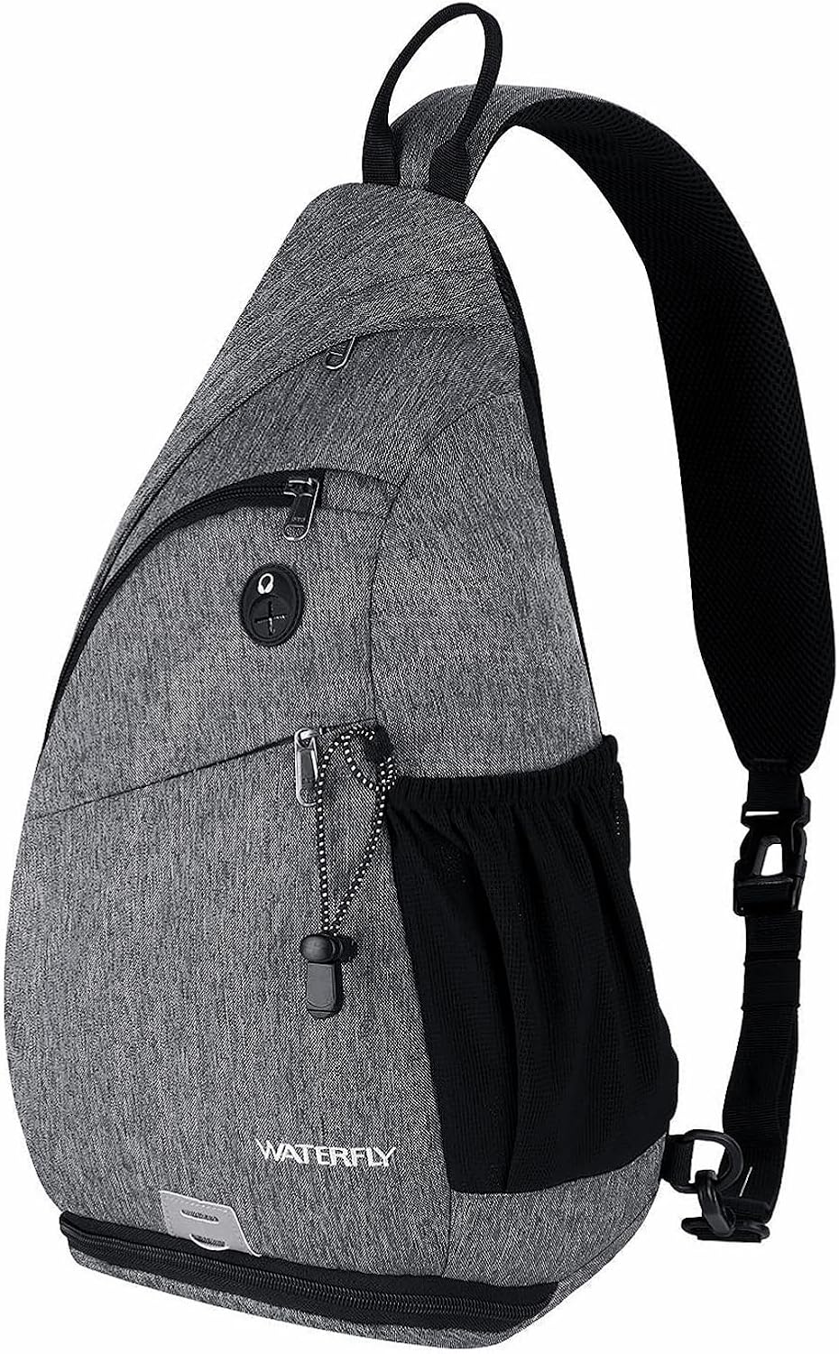 WATERFLY Large Sling Bag Crossbody Backpack Chest Pack for Men Women