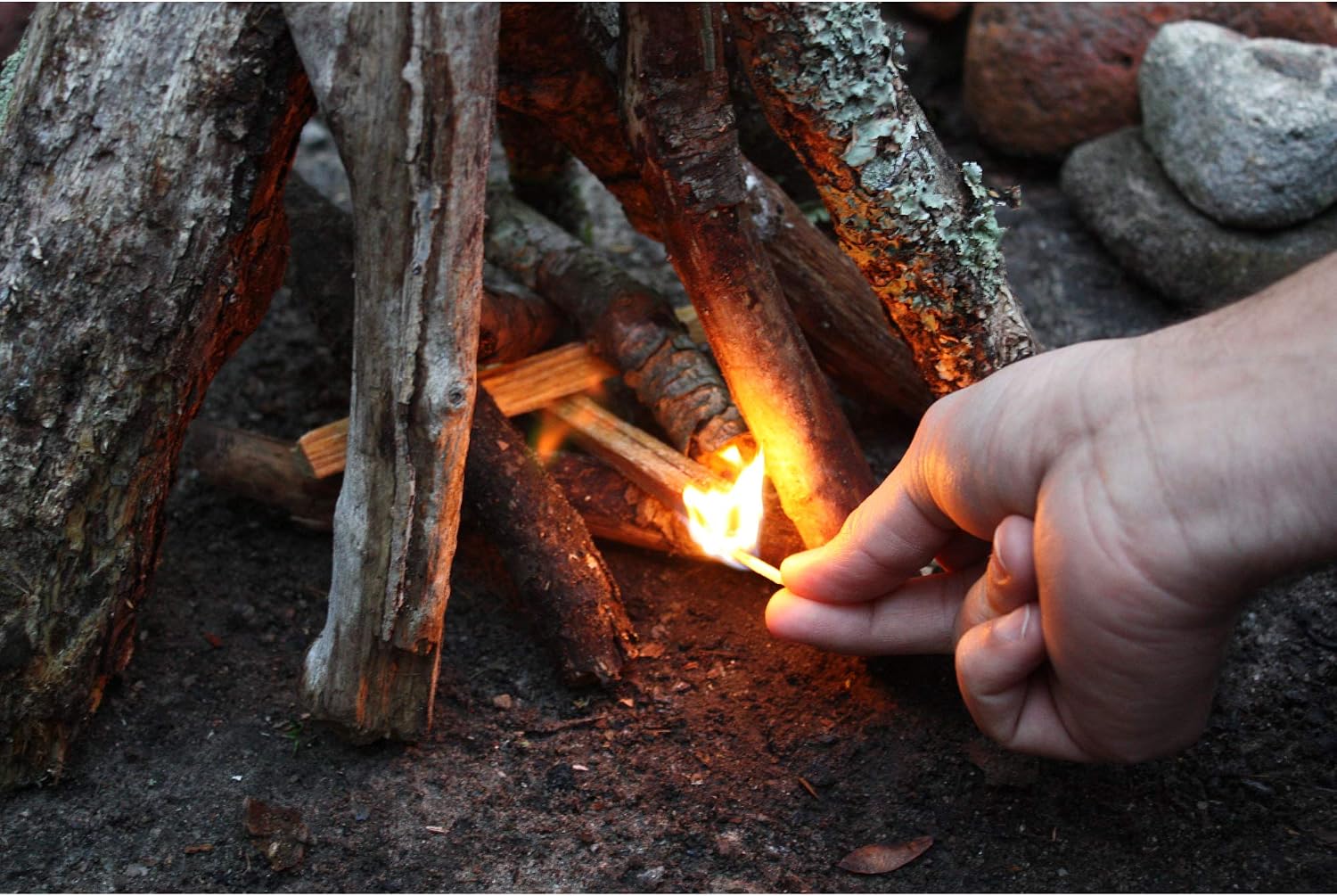 Better Wood Products 3 Pack Fatwood Fire Starter Sticks, Fireplace & Campfires, 50 Lbs