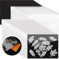 YixangDD 80 Pack Stamp and Die Storage Bag with Magnetic Sheets