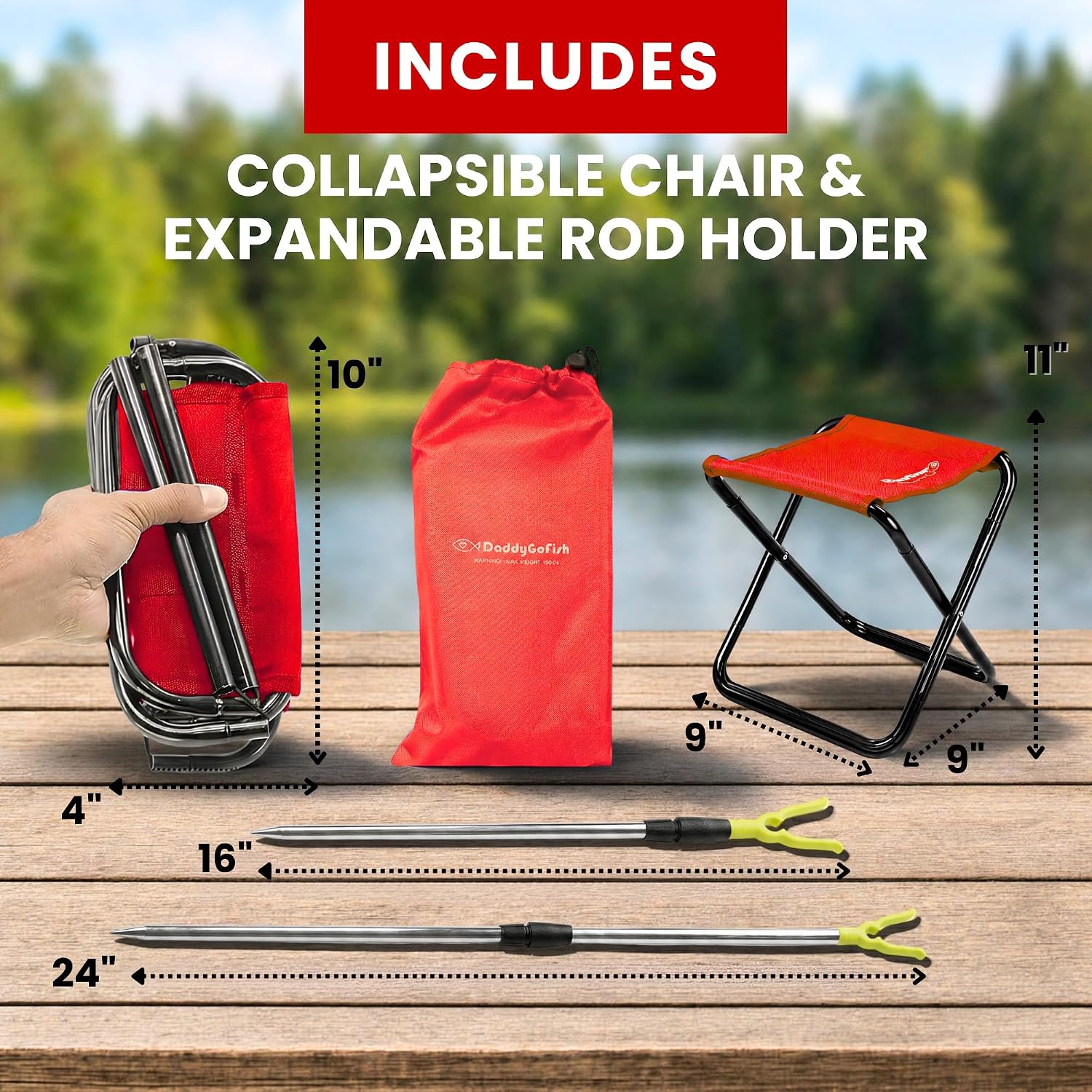 Kids Fishing Pole for Boys, Girls & Youth Age, Toddler Fishing Pole Set Kit