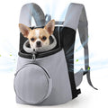 BONTHEE Pet Dog Backpack Carrier Small Pet Front Backpack,Ventilated Mesh Dog Travel Back Pack with Sturdy PE Bottom Support, Chest Buckle for Small Dogs & Cats, Outdoor Hiking for Pets Up to 10 lbs