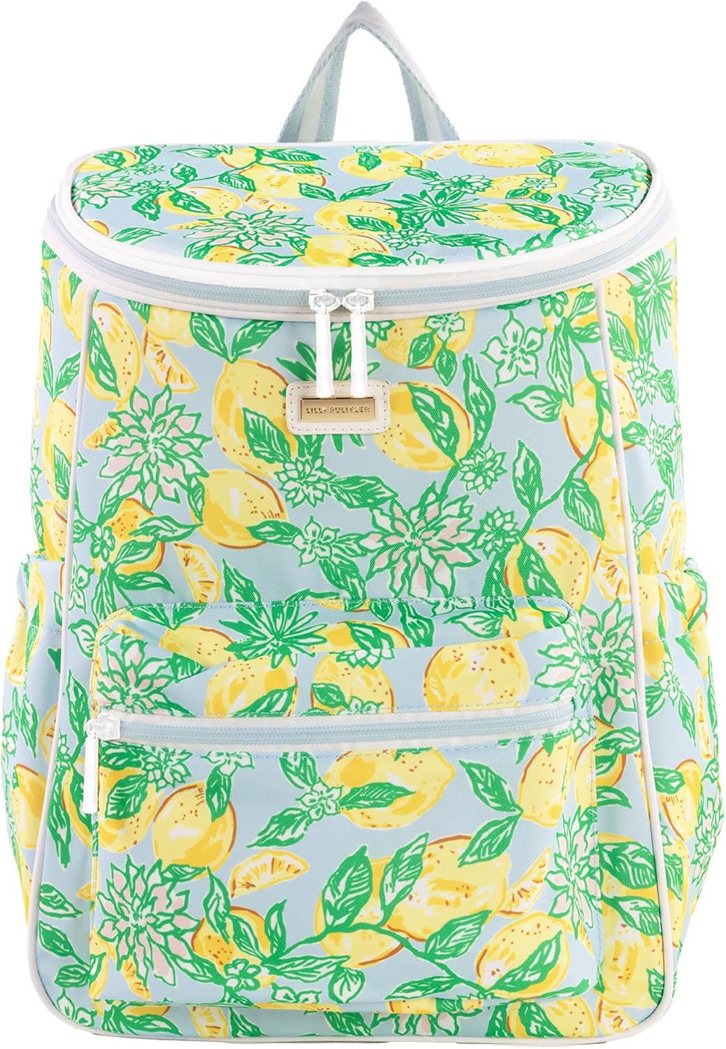Lilly Pulitzer Insulated Backpack Cooler, Make Lemonade