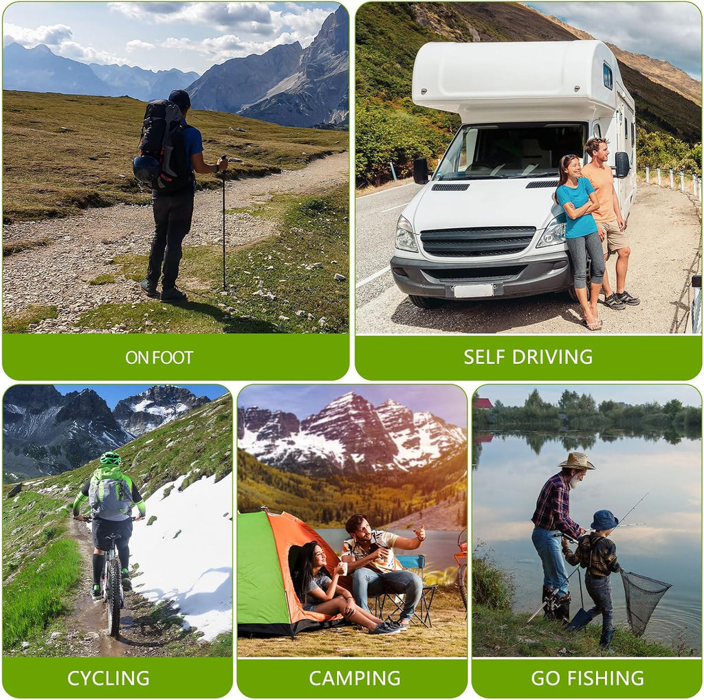 Foam Camping Pads for Sleeping, Foldable Closed Cell Foam Camping Mattress, Waterproof Outdoor Sleeping Mat for Ultralight Backpacking Thru-Hiking