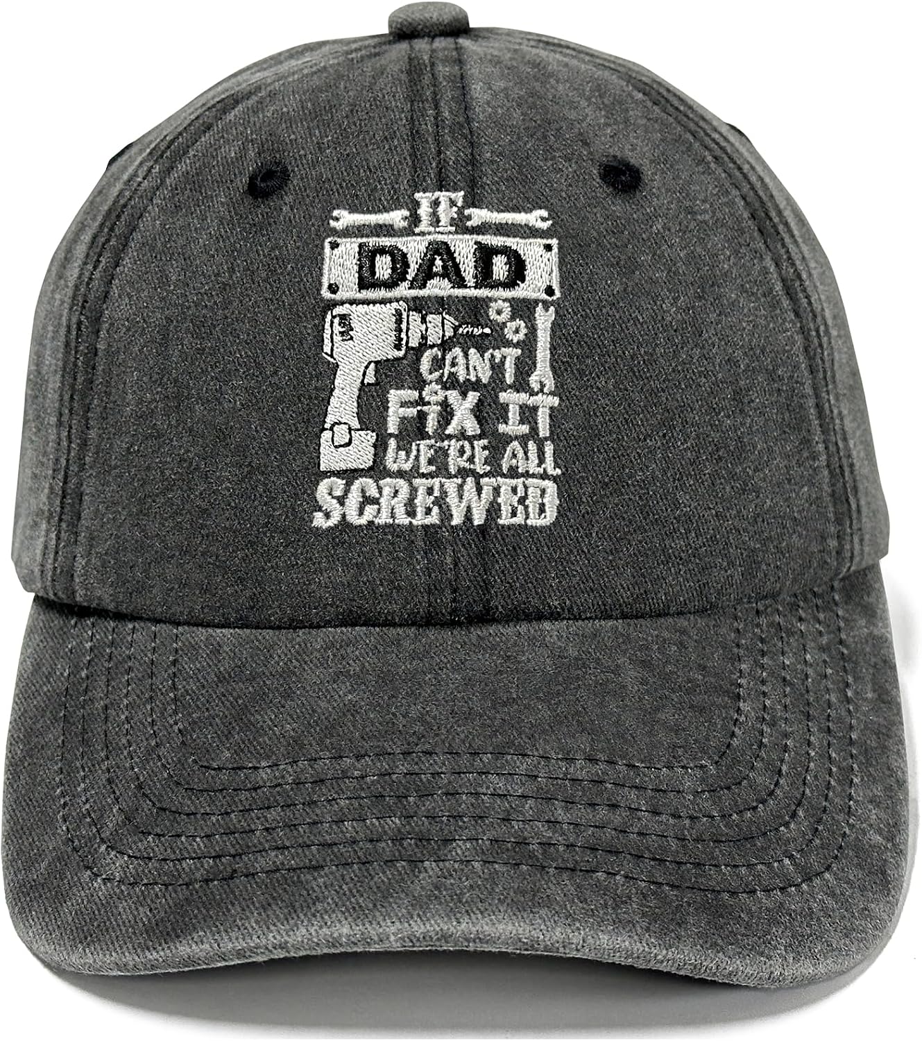 Dad Hat for Father Embroidered Adjustable Baseball Cap for Men Women