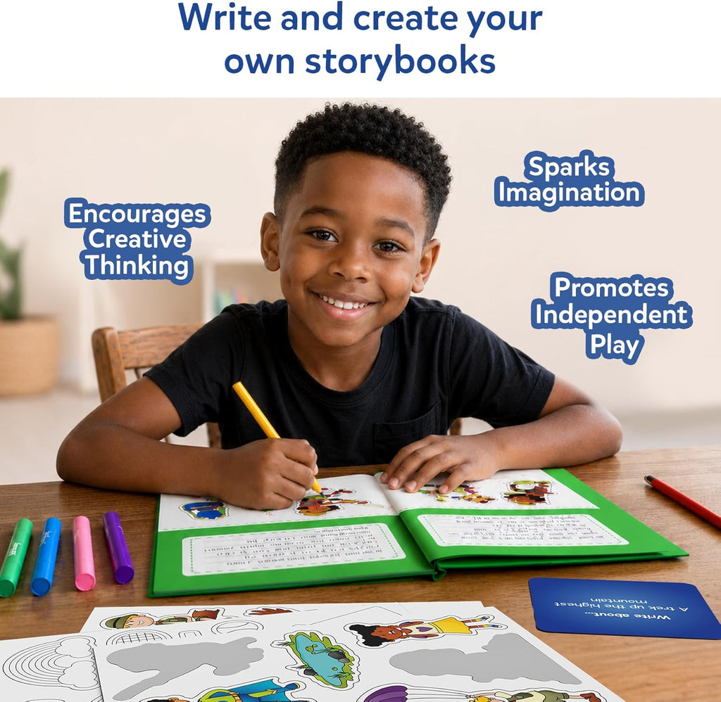Skillmatics Storybook Art Kit – Adventures, Writing Activity, Gift for Kids