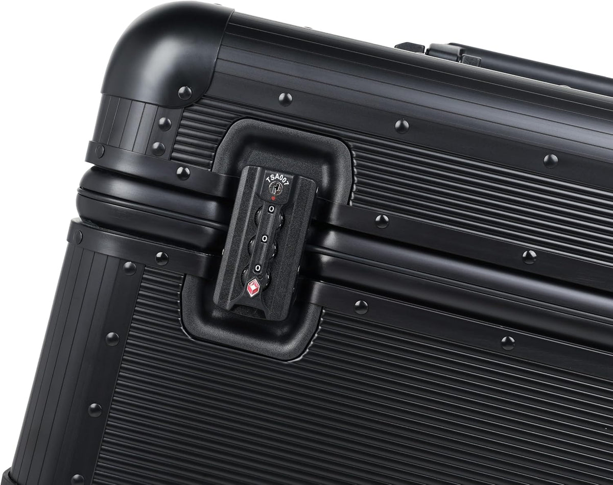 Full Aluminum Carry-On Rolling Camera Bag Case