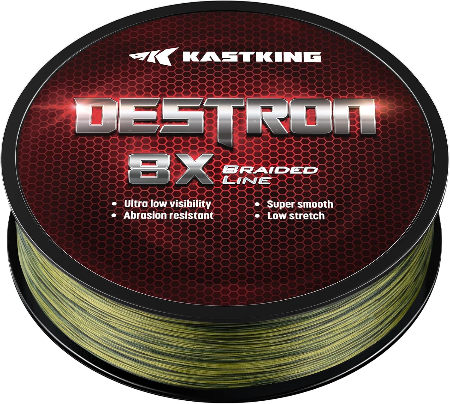 KastKing Destron Braided Fishing Line, Ultra-Thin Diameter & High Strength