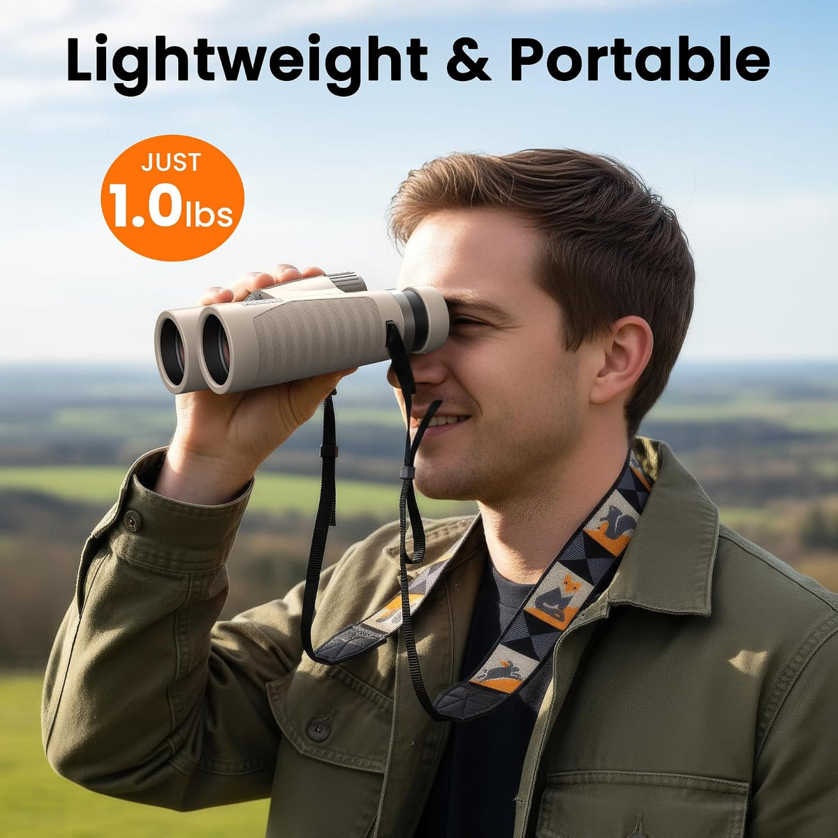 8x42 Binoculars for Adults High Powered with Phone Adapter & Tripod