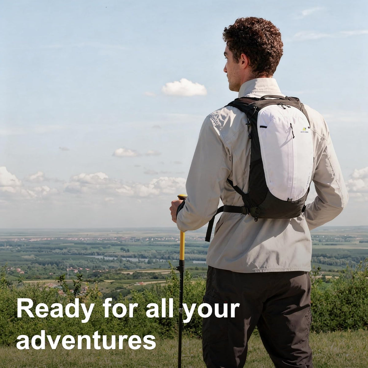 N NEVO RHINO Hiking Backpack, 10L Lightweight Daypack for Men Women