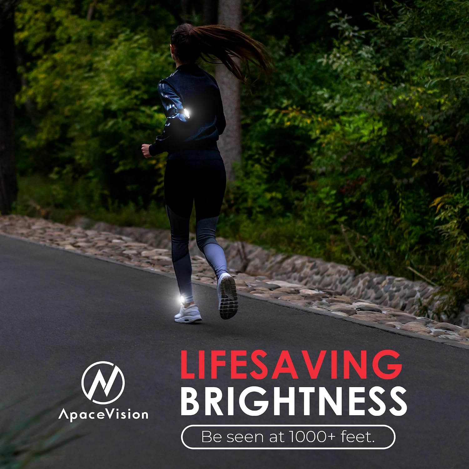 LED Safety Light (2 Pack) with Bonus Items – Clip On Strobe/Running Lights for Runners, Dogs, Bikes, Walking and More
