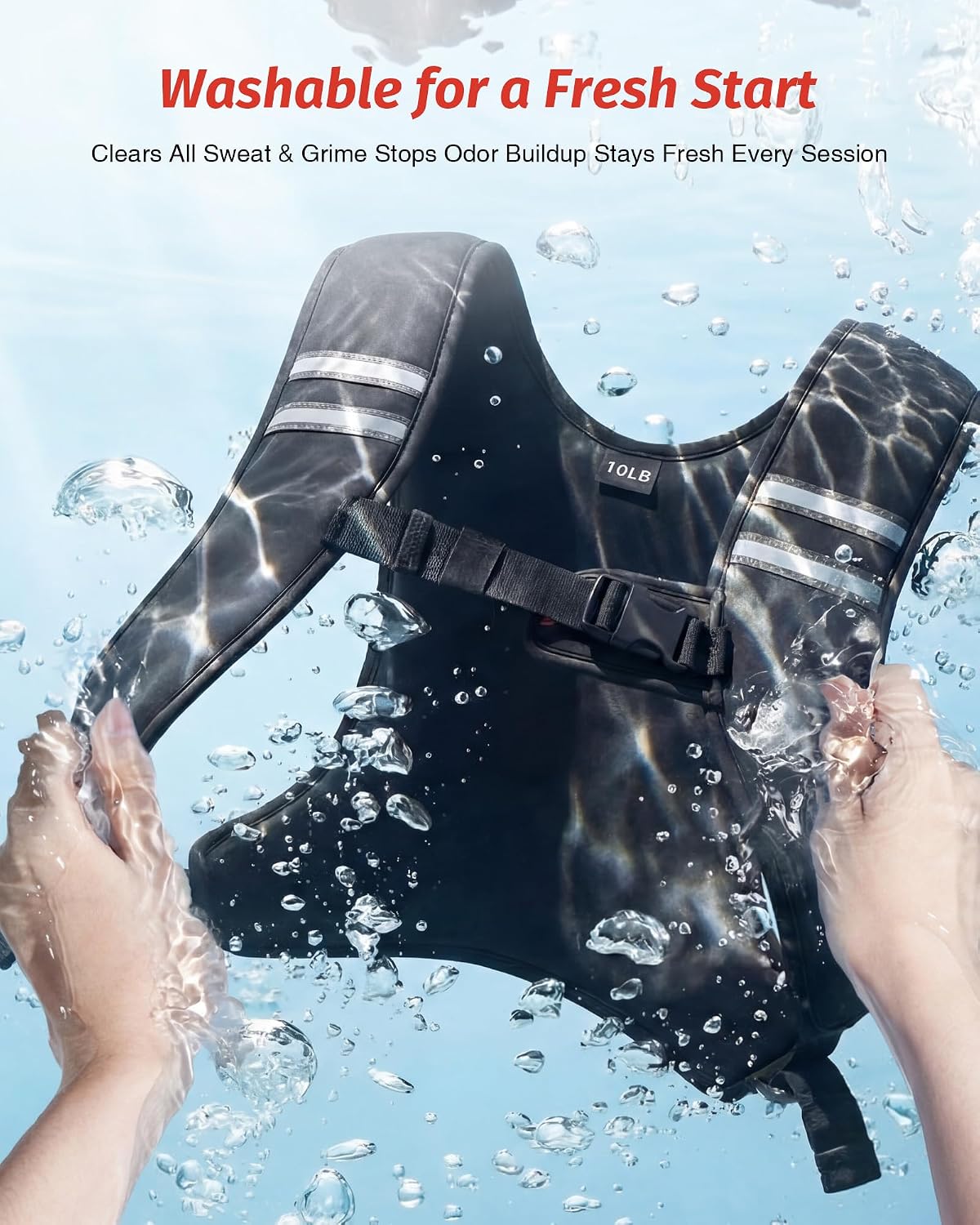 Zelus Weighted Vest for Women Men, Washable Z-Fit Weighted Vest 5/10/15lb