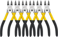 BOOSDEN Wire Cutter 6.5 inch Cutting Pliers Diagonal Cutter Snipper 6 Pack