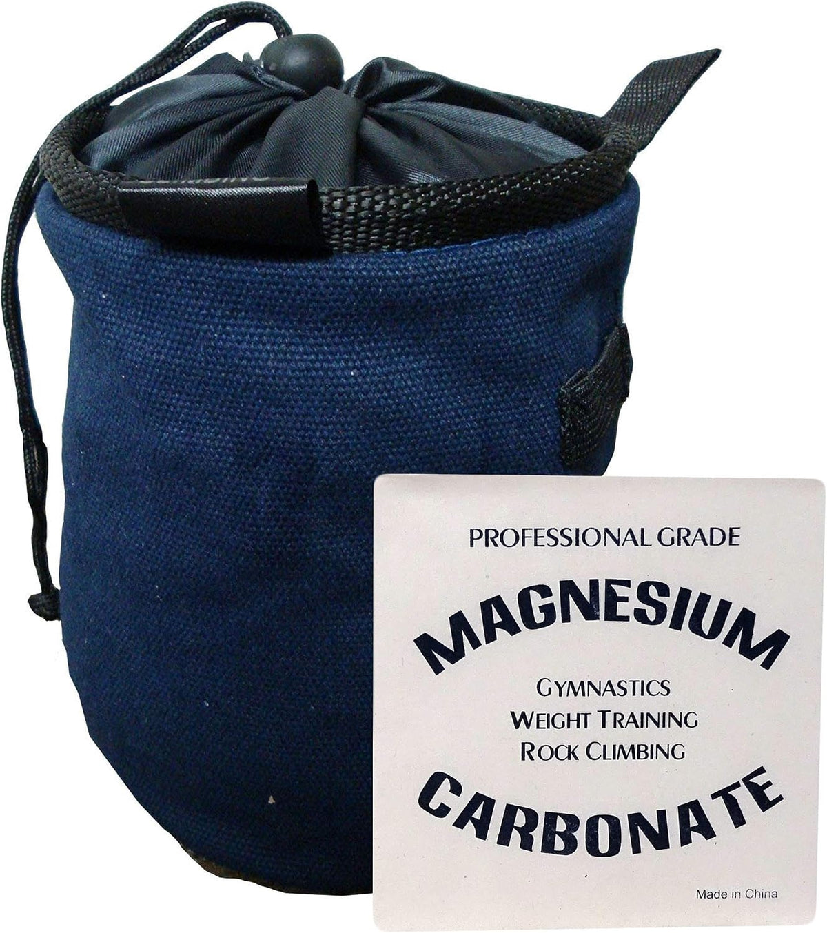 Z ATHLETIC Rock Climbing Chalk Bag & Gym Chalk Ball Combo for Bouldering, Gymnastics, and Weightlifting (2oz Block, Multiple Colors)