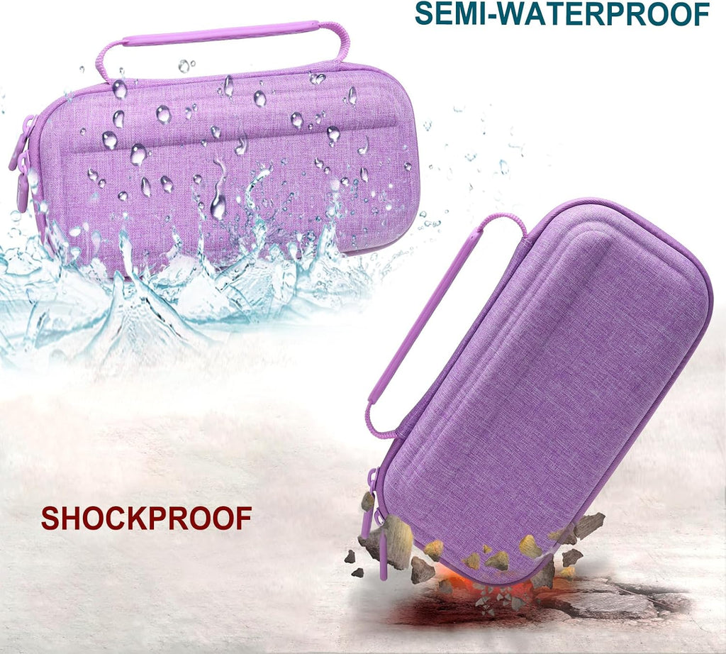 4K Digital Camera Case for Duluvulu/W & O/Gavonde/VJIANGER/FACLAM Purple