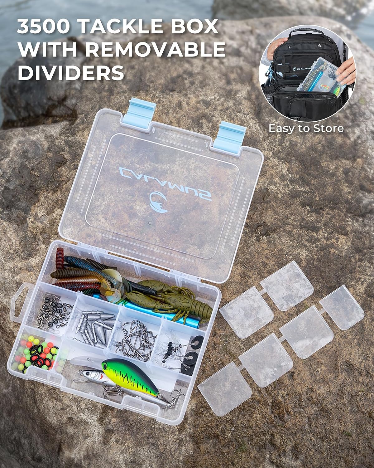 Calamus GearMaster Fishing Sling Tackle Bag & Tool Set