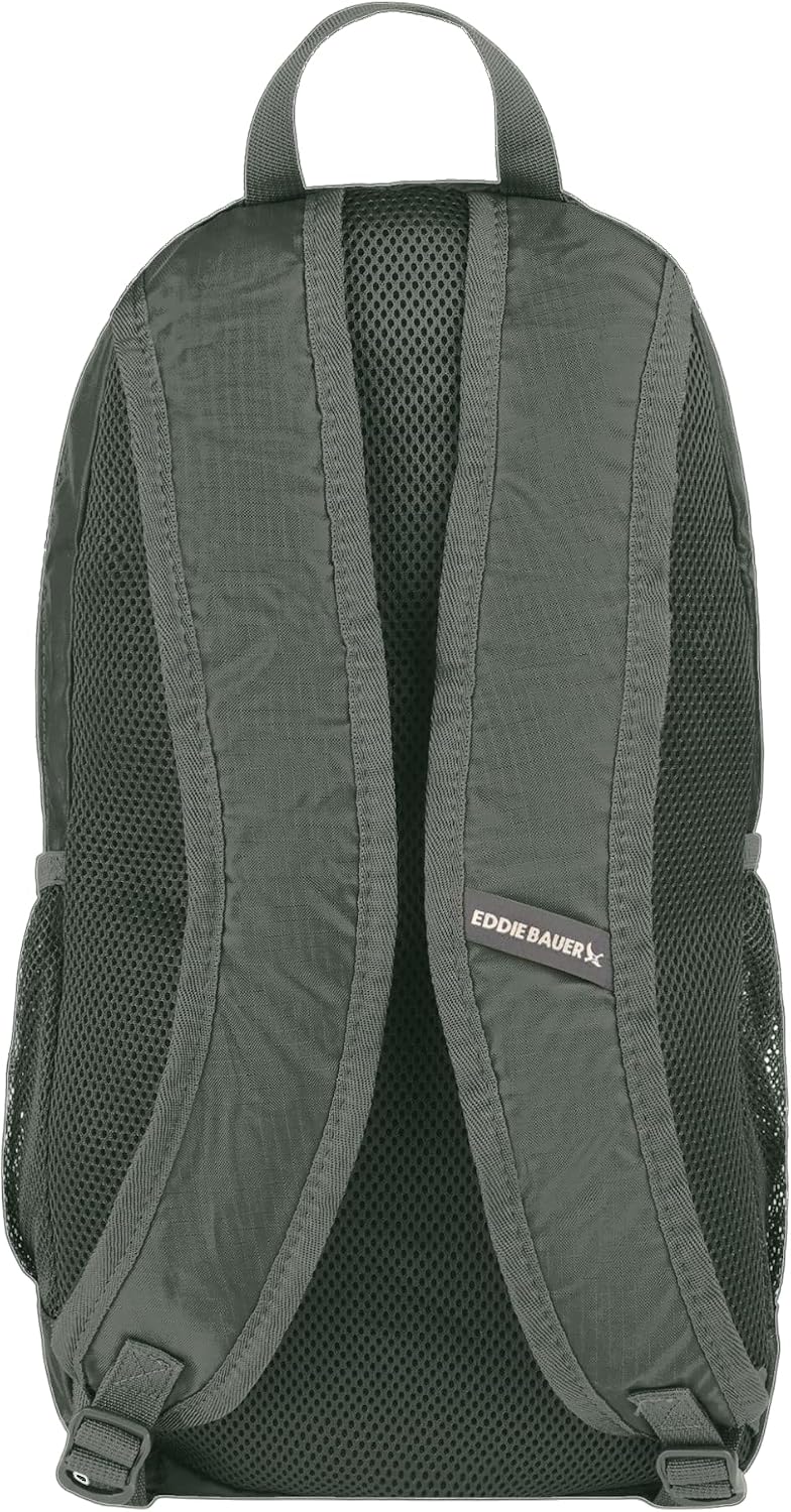 Eddie Bauer Stowaway Packable Backpack - Dark Forest, 20L