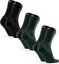 DANISH ENDURANCE Merino Wool Dress Socks, Lightweight & Thin, 3 & 5-Pack
