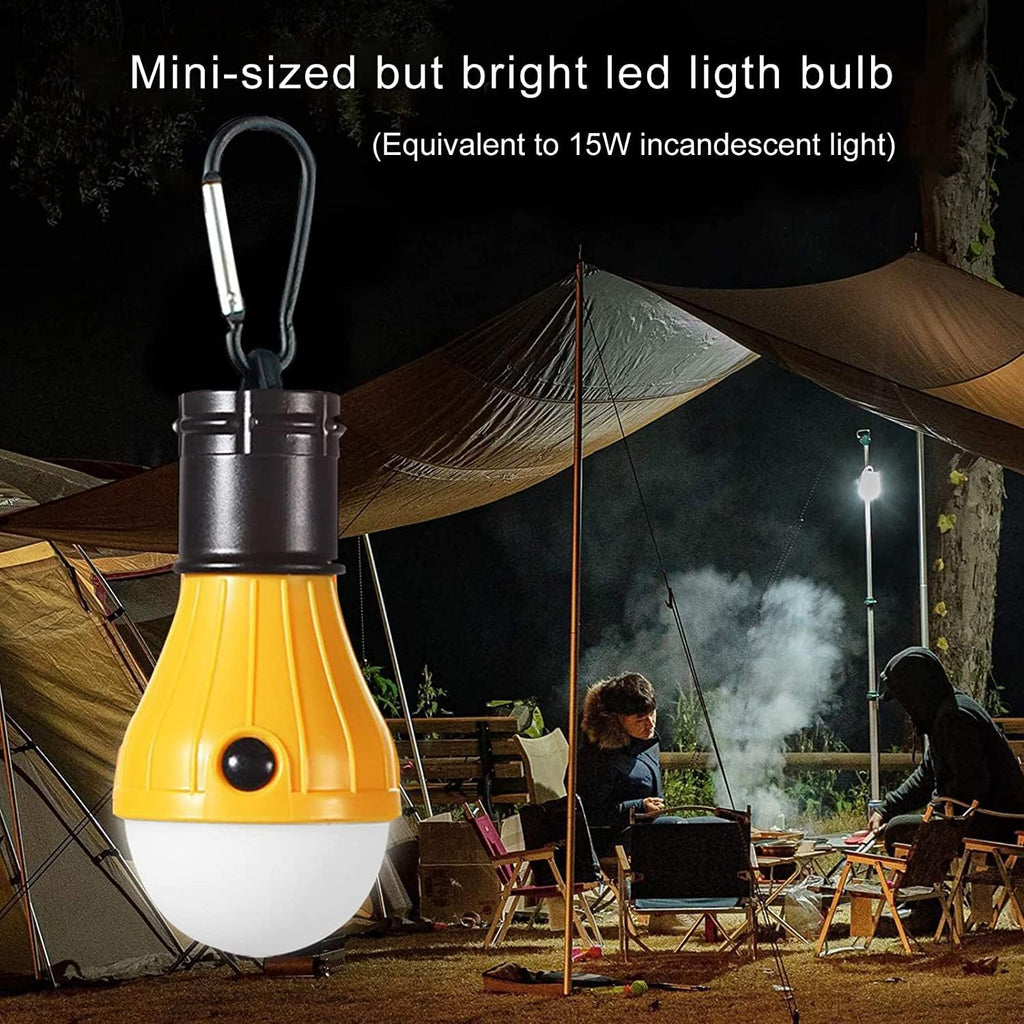 LED Camping Tent Lantern, Portable Outdoor Waterproof Emergency Light Bulb