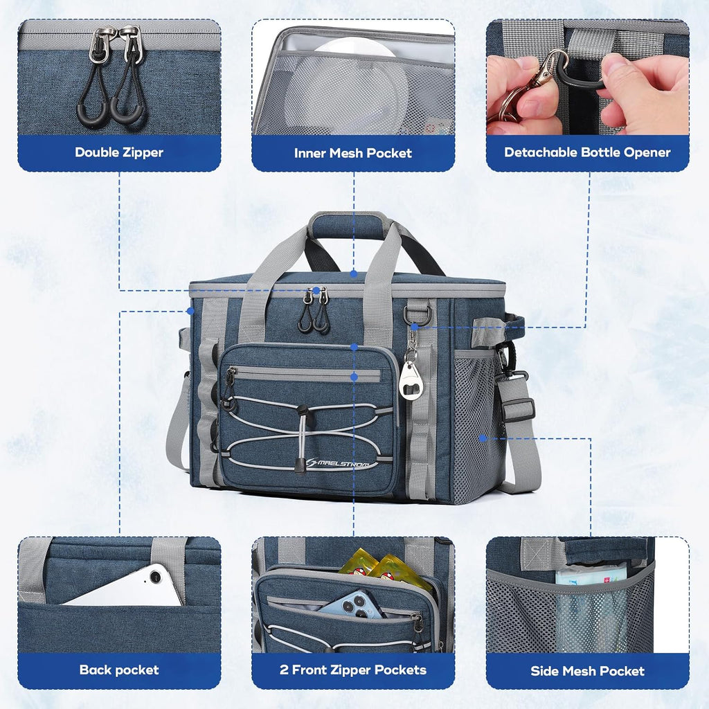 Maelstrom 30/40 Can Soft Cooler Bag, Leakproof Insulated Ice Chest