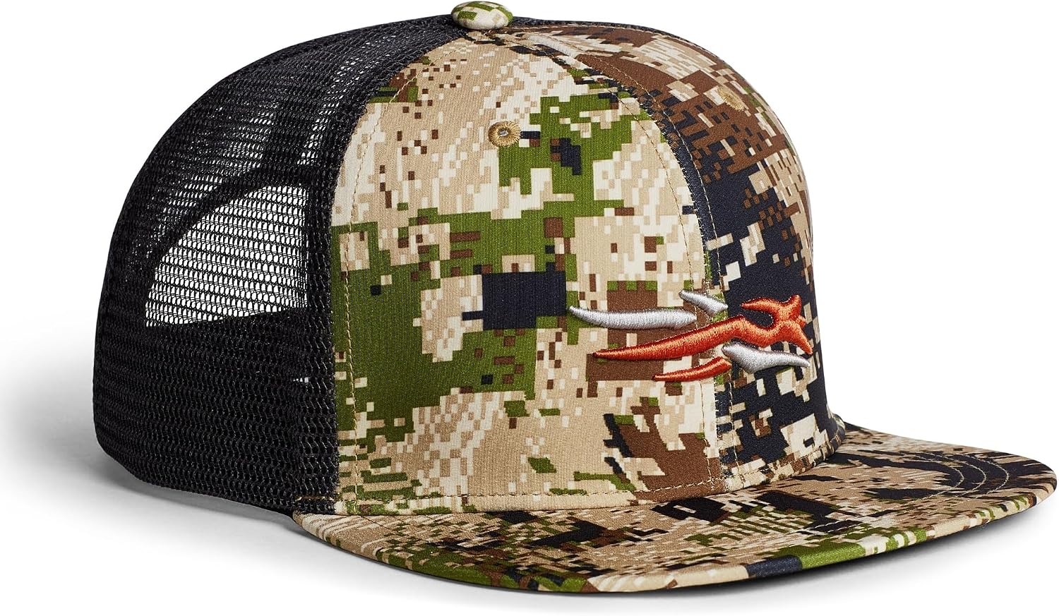 SITKA Trucker Hat - Adjustable Outdoor Snap Back Hat for Men