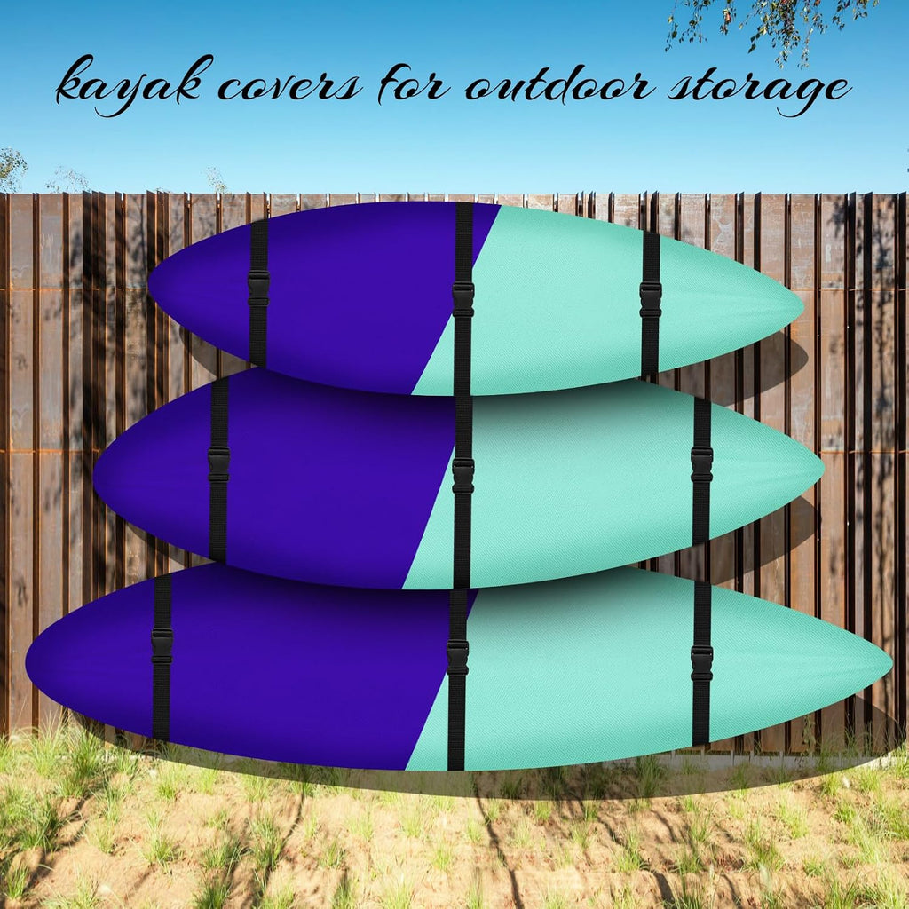 SIRUITON Kayak Cover 9-13FT 420D Waterproof Board Covers