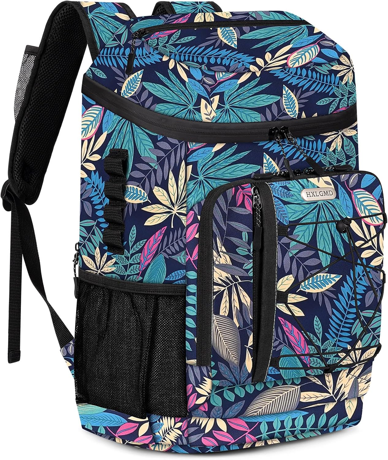 HXLGMD Backpack Coolers Insulated Leak Proof 30 Cans, Soft Sided Insulated Cooler Bags Ice Chest Backpack for Beach Travel Camping, with Reusable Ice Packs