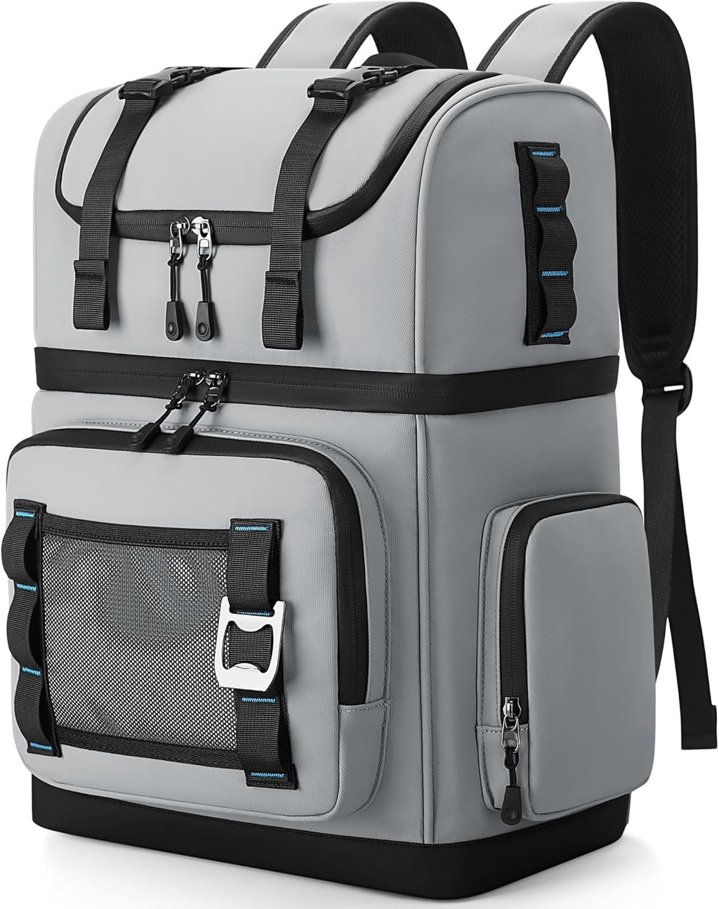 Large 44 Can Dual Compartment Insulated Waterproof Cooler Backpack