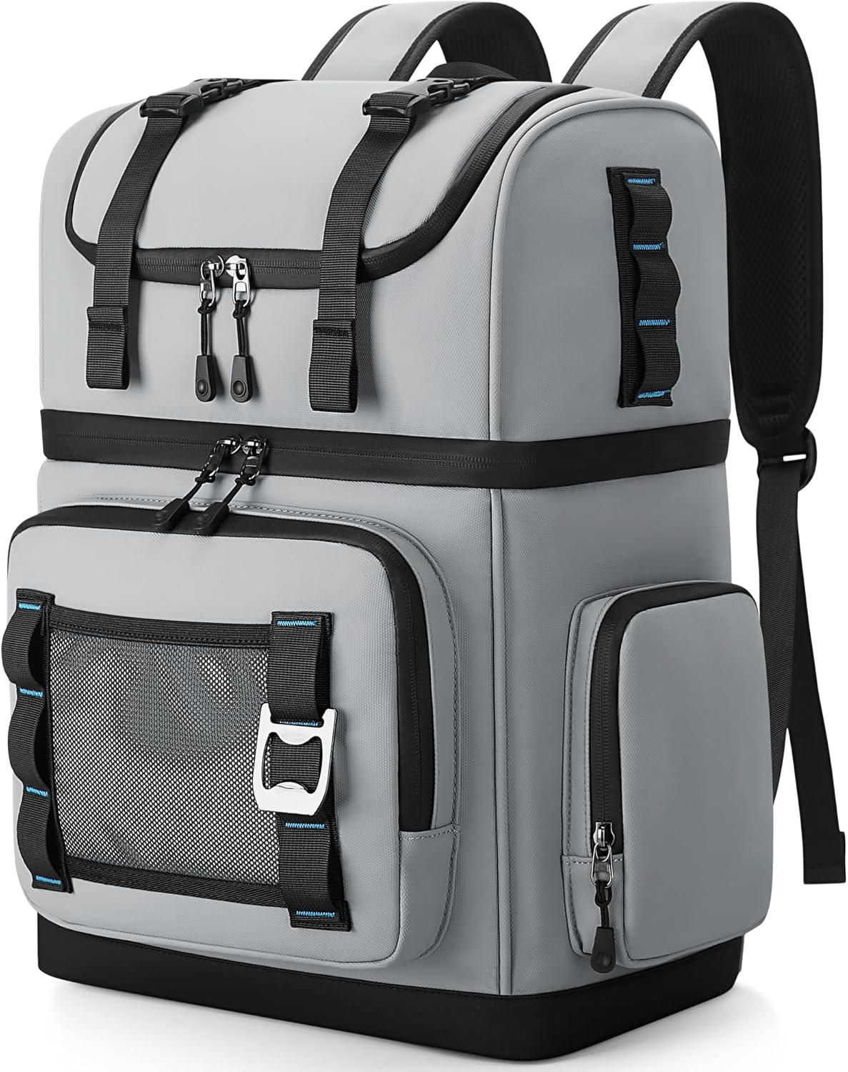 Large 44 Can Dual Compartment Insulated Waterproof Cooler Backpack