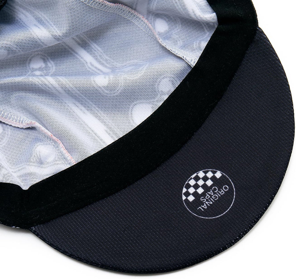 Cycling Cap with Sun Visor, Lightweight Polyester Bike Hat for Men & Women