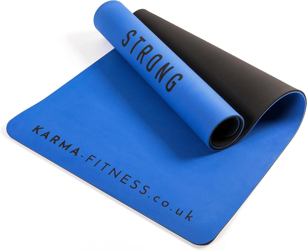 Large Workout Mat - 10mm Extra Thick Exercise Mat & Wide Yoga Mat, 72"x32"