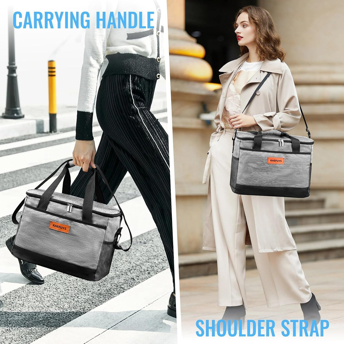 Soft Cooler Bag Insulated 30L for Men Women for Camping Travel Picnic Work