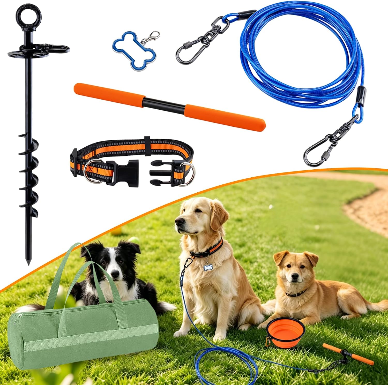 The Dog Outdoor Towing Set