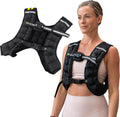 TRX HexGrip Weight Vest - 10 lb Adjustable Weight Vest for Strength Training & Running, Breathable Workout Vest for Fitness, Muscle Building, Weightlifting & Weight Loss, Durable Training Equipment