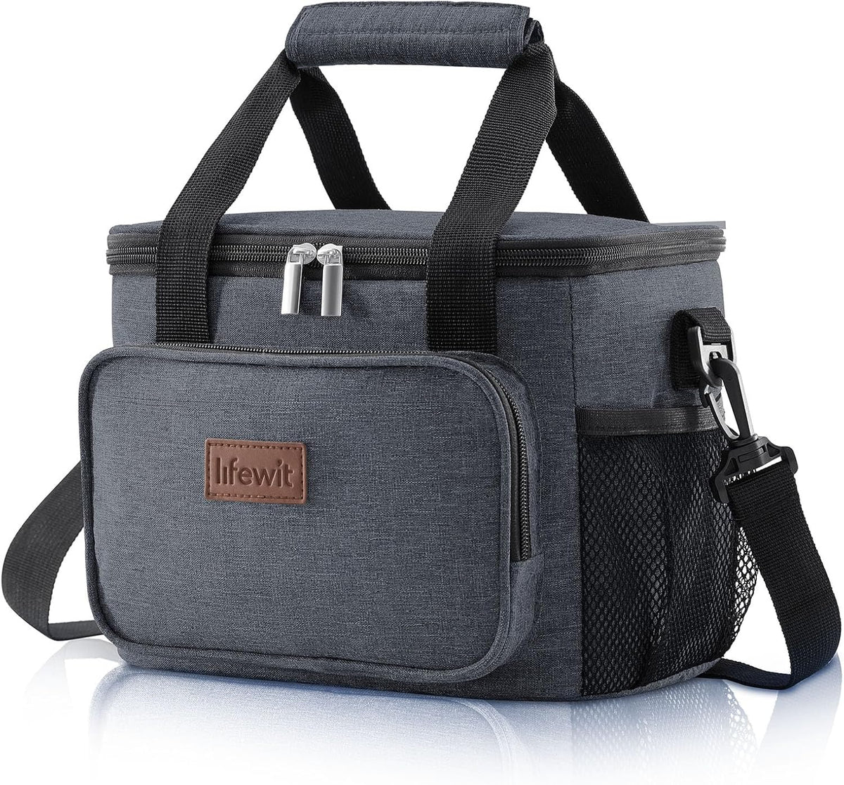 Lifewit Insulated Lunch Box for Men, Lunch Bag Cooler Women, 12-Can 9L