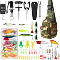 Sosation 134 Pcs Fishing Tool Beginner Starter Kit