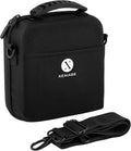 Binocular Case, Hard EVA Protective Storage Case with Water-Resistant Exterior, Carry Handle & Shoulder Strap, Fits Most Compact and Mid-Size Binoculars for Hiking, Hunting, Birdwatching & Travel