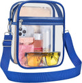 USPECLARE Clear Purse for Stadium Events Transparent Messenger Bag