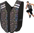 PROIRON Weighted Vest Soft Washable for Men Women 6.5lbs/11lbs/17.5lbs/22lbs,Fully Reflective Running Weight Vest,No Leakage Weighted Vest for Fitness,Workout,Weight Loss,Strength Training