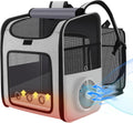 Smart Cat Backpack Carrier with Cooling Fan & Heating Pad