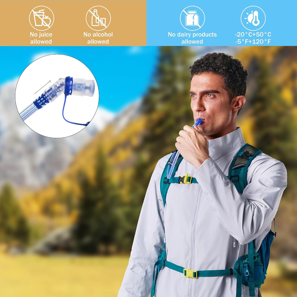N NEVO RHINO Hydration Bladder 1.5L-3L Kit, Water Bladder for Running Vest