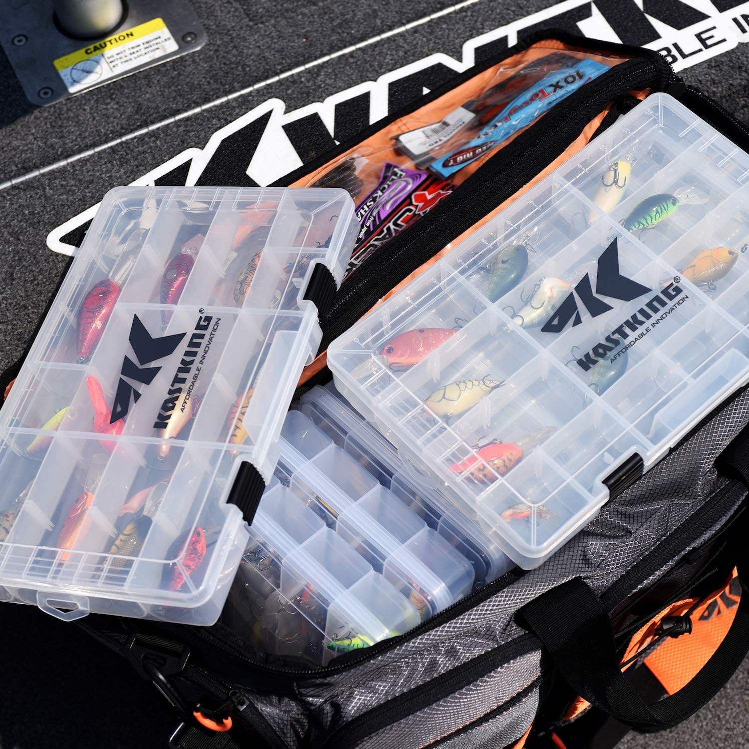KastKing Utility Tackle Boxes, 3600 and 3700 Fishing Tackle Trays