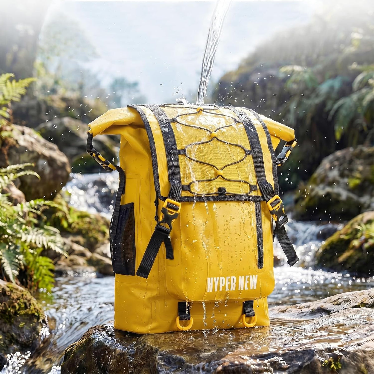 Waterproof Dry Bag Backpack 30L,Dry Backpack for Men Women Adults Teens, Kayaking Boating Hiking Camping Rafting Fishing Travel Outdoor Enthusiasts