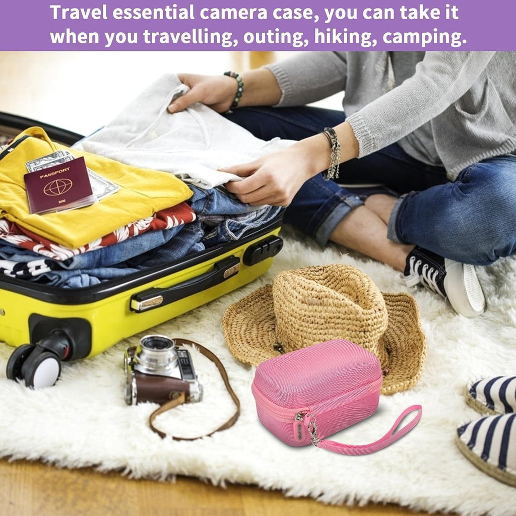 Digital Camera Case for Travel & Cruises, Case Only, Pink