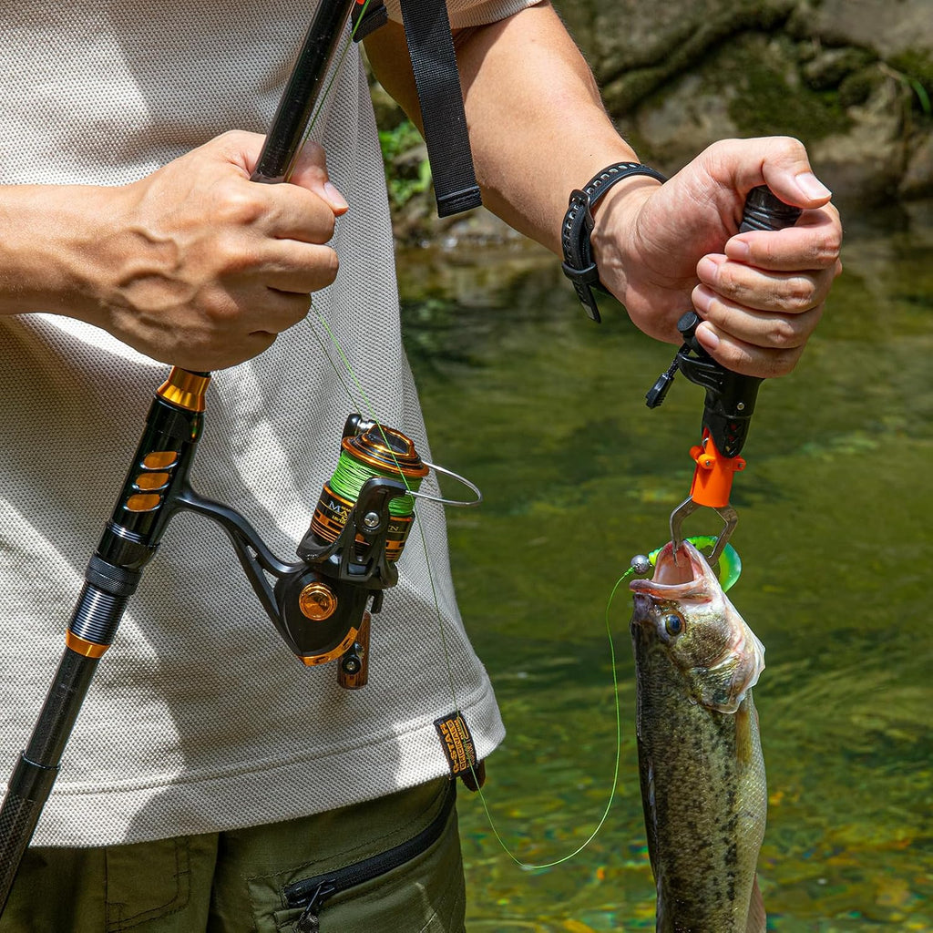 THKFISH Fishing Rod & Reel Combo with Backpack, Fishing Tools Tackle Box